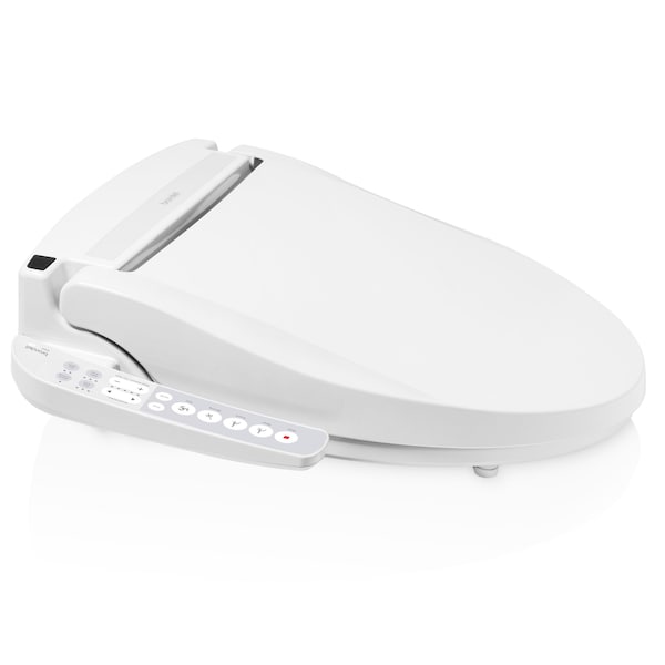Swash Select EM417 Sidearm Bidet Seat with Warm Air Dryer, Round White